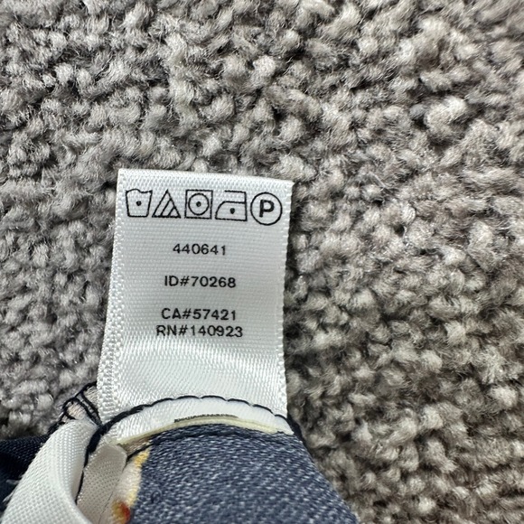 Ann Taylor Loft Cropped Trouser Pants Women 00P Floral Hi Rise Wide Leg Culottes - Picture 13 of 13